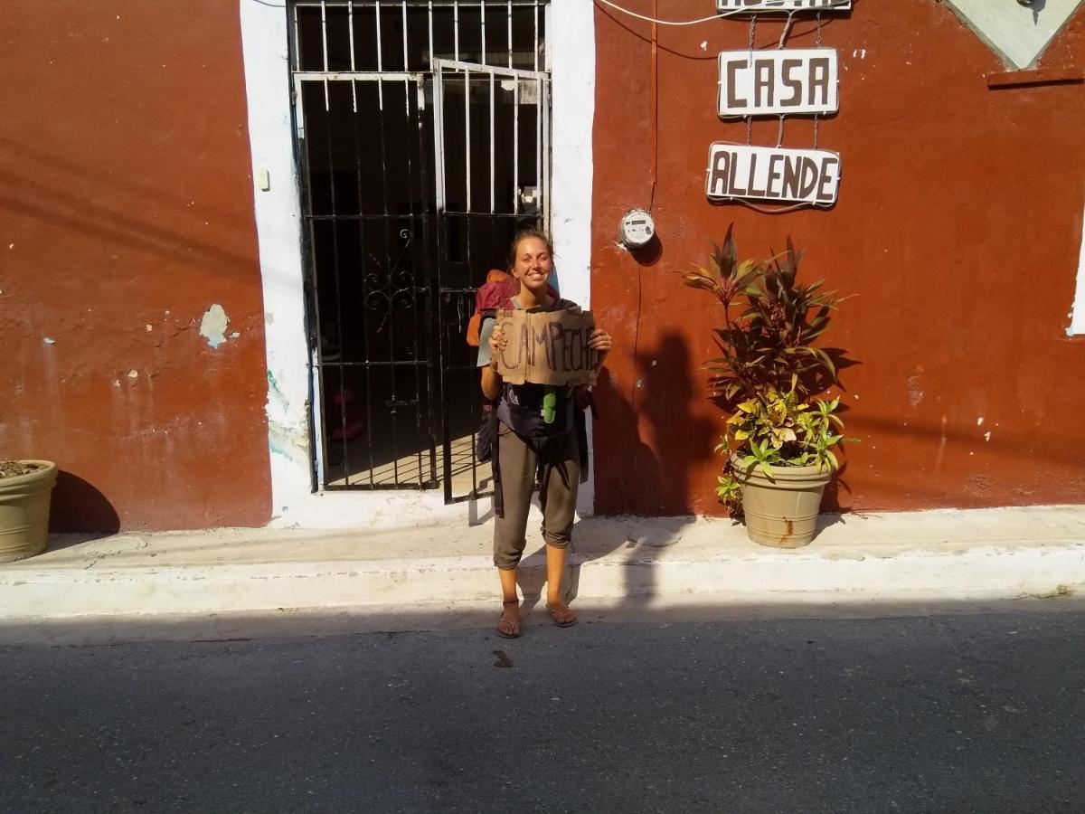 Cuartos Y Hostal Jaqueline カンペチェ エクステリア 写真
